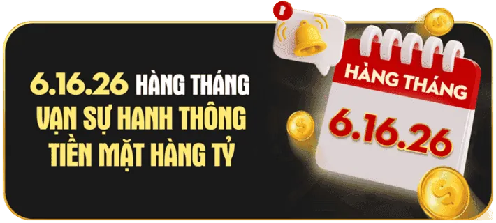 Thưởng nạp tiền đặc biệt